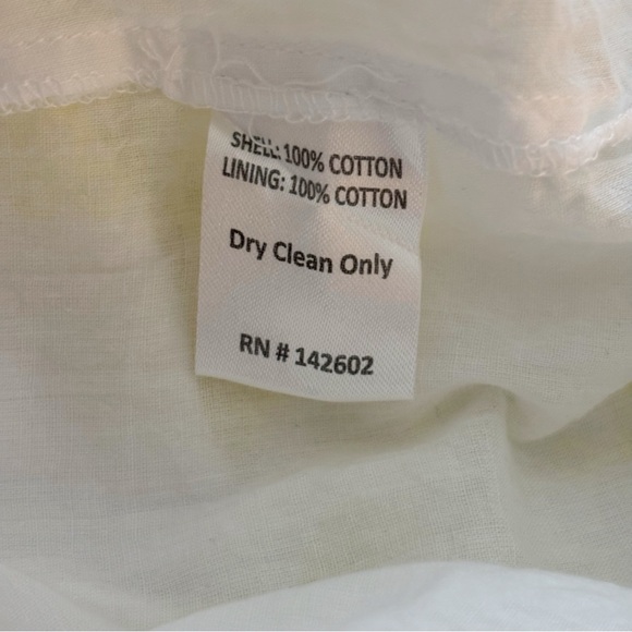 STS Sail To Sable Yellow Eyelet Midi Dress XL Spring Party Cottagecore - Picture 6 of 6